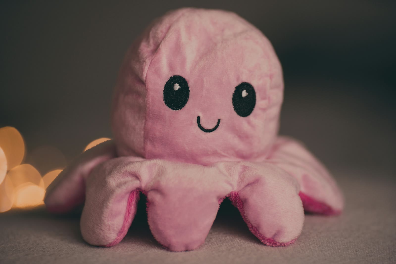 Not the official mascot - just a stuffed octopus toy that looks like one